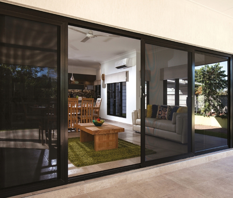 Retractable Screen for Double Doors